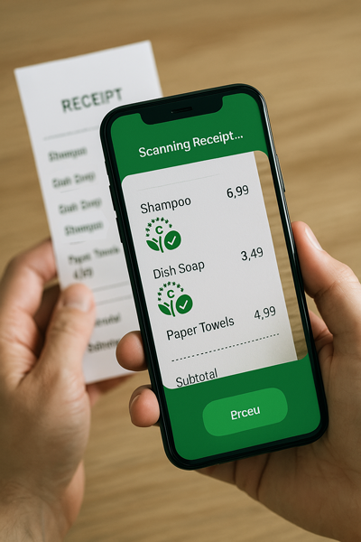 scan receipt